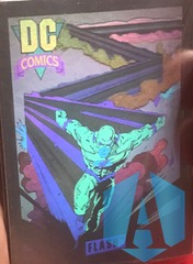 1992 Series 1 DC Comics Hall Fame Trading Card Hologram - Flash DCH4